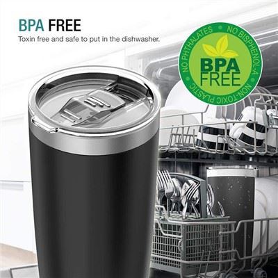 Double Wall Travel Mug với nắp