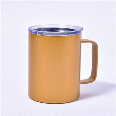 Cốc cà phê cách nhiệt bằng thép không gỉ có nắp